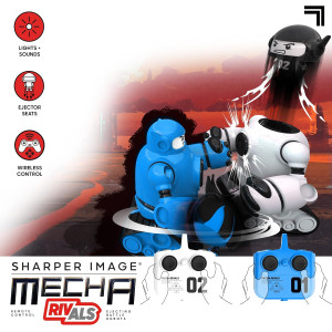 Robots Combattants Télécommandés Mecha Rivals – 2 Joueurs, Sons & Lumières