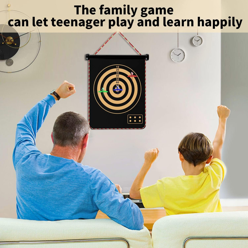 Mixi Magnetic Dart Board Game for Kids – Best Gift for Ages 5-16