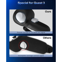 Meta Quest 3S Controller Grip Cover - Non-Slip Silicone VR Accessories