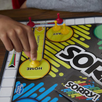Sorry! Family Board Game for Kids & Adults, Ages 6+, 2-4 Players
