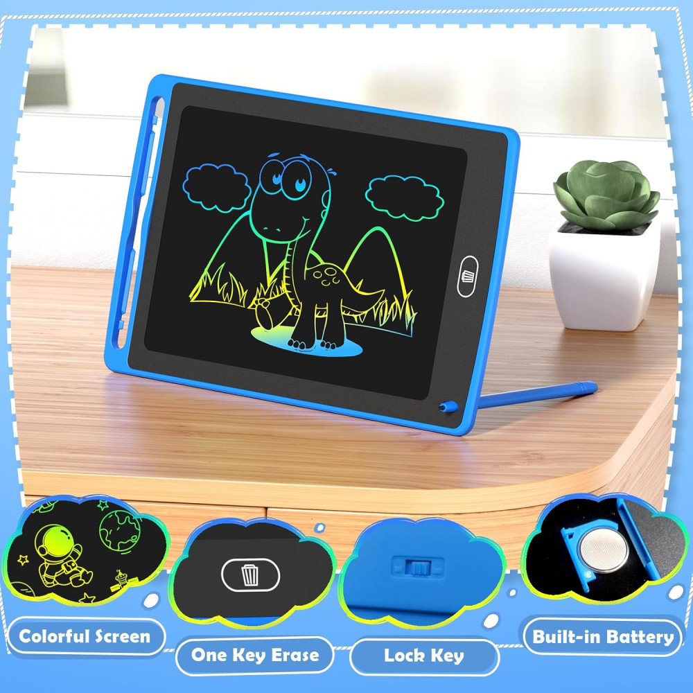 Tablettes LCD 4 Pack 8,5 pour Enfants - Cadeaux Éducatifs