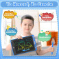 Kids LCD Writing Tablet 4-Pack: Colorful 8.5 Doodle Boards for Creative Fun!