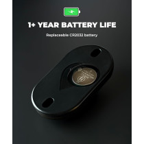 Waterproof Bike Tracker with 12+ Month Battery - No AirTag Needed