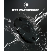 Waterproof Bike Tracker with 12+ Month Battery - No AirTag Needed