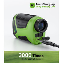 Pro Laser Golf Rangefinder 1200 Yards 7X Magnification with Slope