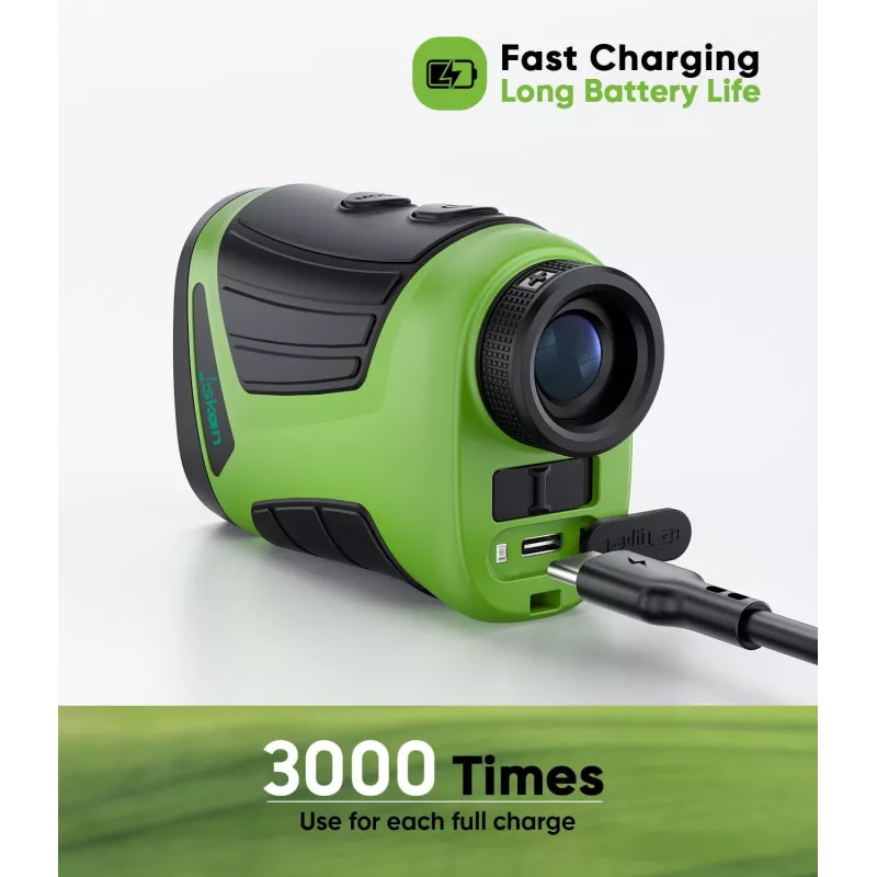 Télémètre Golf Pro Laser 1200Y 7X Slope Rechargeable