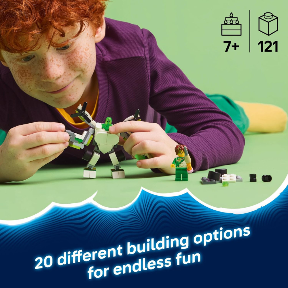 LEGO DREAMZzz Z-Blob Robot & Vehicle Kit – 19 Builds, Ages 7+ Gift