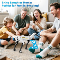 Smart Robot Dog Toy – Interactive STEM Pet with Voice Control & App