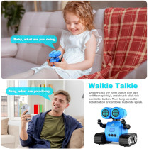 Hamourd Robot Toy for Kids with Walkie-Talkie, Gesture Control & Dance