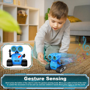 Hamourd Robot Toy for Kids with Walkie-Talkie, Gesture Control & Dance