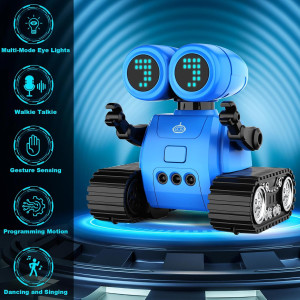 Hamourd Robot Toy for Kids with Walkie-Talkie, Gesture Control & Dance