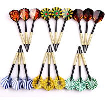 MaxMau Soft Tip Darts – 18 Plastic Point Darts with Standard Flights