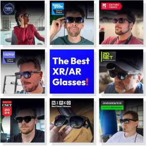 VITURE Pro XR/AR Glasses: 135 120Hz Display & Harman Audio for Devices
