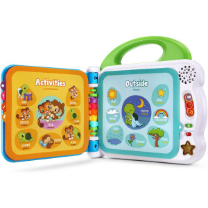 LeapFrog Learning Friends 100 Words Book – Green Edition for Kids