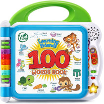LeapFrog Learning Friends 100 Words Book – Green Edition for Kids