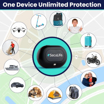 Seculife GPS Trackers for Vehicles, Kids, Pets & Bikes | Durable & Long-Lasting