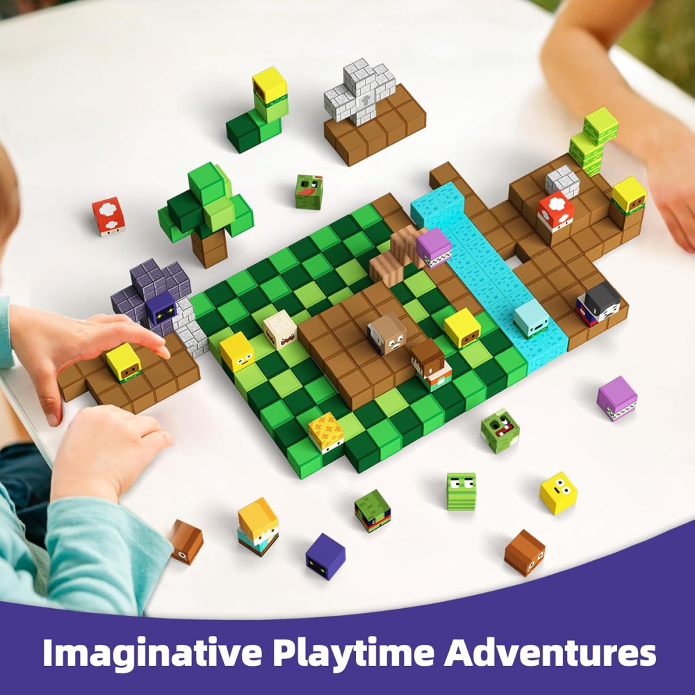 GobiDex 100PCS Magnetic Blocks Toy Set for Kids 3+ | STEM Building Gift