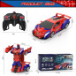 Transforming RC Car Robot Toy for Boys - Remote Control Car with One-Button Transformation & 360 Spins!