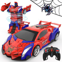 BLUEJAY Transform RC Car 1:18 Scale Remote Control Robot Toy for Boys