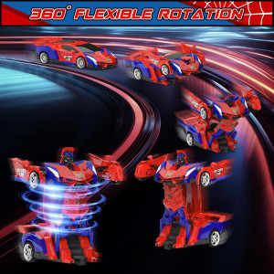 Voiture Télécommandée Transformable BLUEJAY 1:18 Cadeau Garçons