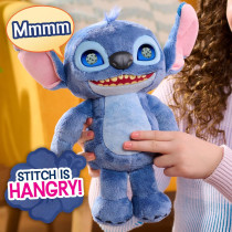 Disney Stitch Interactive Plush 14 Toy with 50+ Sounds & LCD Eyes