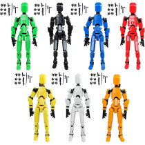 Set de 7 Figurines Lucky 13 Titan 3D Imprimées et Articulées