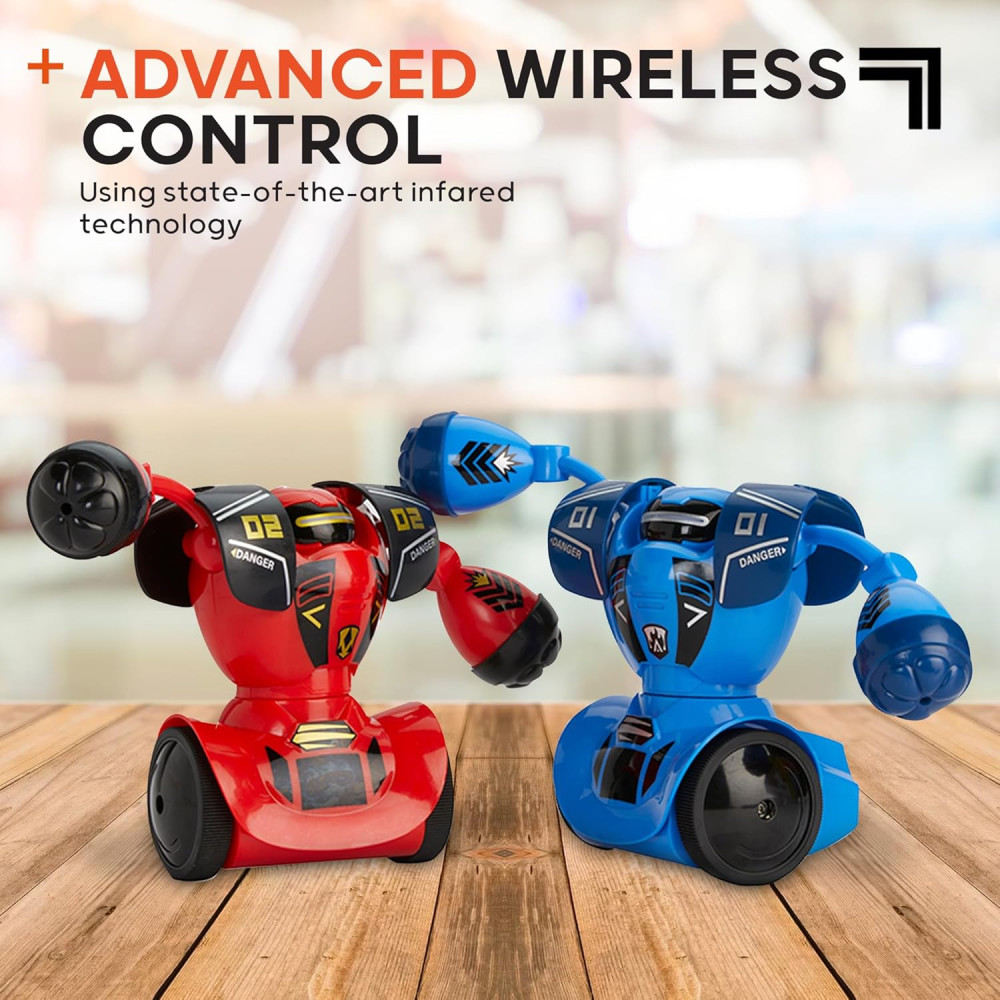 Sharper Image Robot Combat Set 2023 - 2-Player RC Battle Robots Game