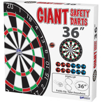 Funwares 36 Giant Dart Board – 25% Larger for Ultimate Family Fun