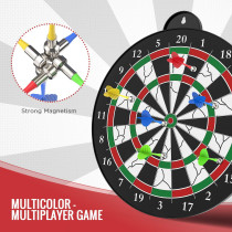 Magnetic Dart Board with 12 Darts - Fun Indoor Game for Kids 5-12 Years