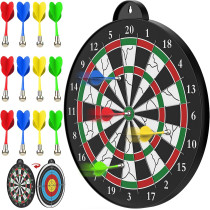 Magnetic Dart Board with 12 Darts - Fun Indoor Game for Kids 5-12 Years