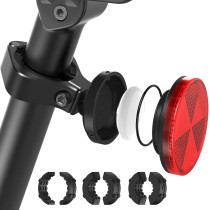 Waterproof Bicycle Mount for AirTag – Anti-Theft GPS Holder & Reflector