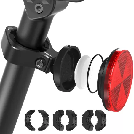 Support Vélo Antivol AirTag Étanche avec Fixation Métal