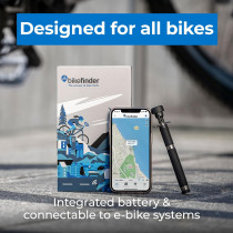 Gen2 Anti-Theft Bike Tracker with GPS, Wi-Fi, LPWAN & eSIM Included