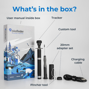 Gen2 Anti-Theft Bike Tracker with GPS, Wi-Fi, LPWAN & eSIM Included