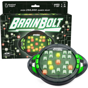 BrainBolt : Jeu Mémoire Éducatif Portable avec Lumière & Son