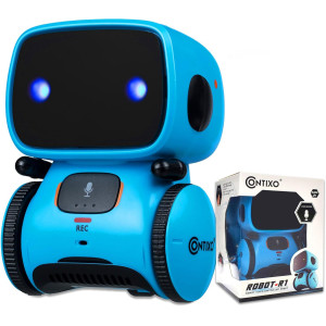 Contixo R1 Robot interactif pour enfants – Cadeau éducatif 3-8 ans