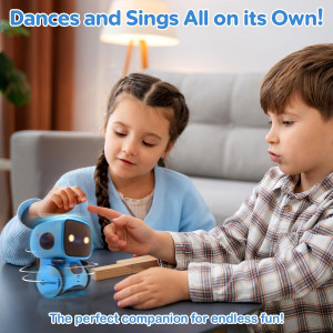 Contixo R1 Interactive Robot Toy for Kids | Smart, Voice-Controlled Fun