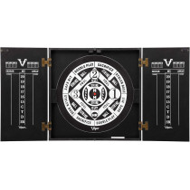 Viper Hideaway Dartboard Set with Steel-Tip Darts & Reversible Board