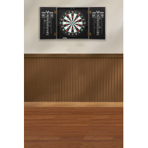 Viper Hideaway Dartboard Set with Steel-Tip Darts & Reversible Board