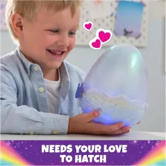 Hatchimals Alive Draggle: Loeuf interactif magique avec brume, sons et lumières! Le cadeau parfait pour les enfants!