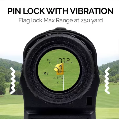 Télémètre Laser Golf 900Y Précis avec Scan & Mode Pente