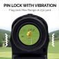 Pro Golf Rangefinder: 900 Yard Laser with Slope, Scan & Vibration Lock - Ultimate Accuracy!