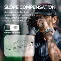 Télémètre Laser Golf 900Y Précis avec Scan & Mode Pente