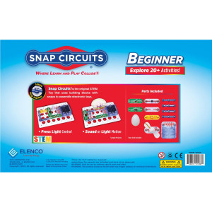 Snap Circuits Débutant SCB-20 - Kit Électronique Enfants 5-9 ans