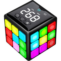 Rechargeable Handheld Game Cube - 15 Brain & Memory Games for Kids