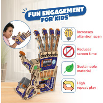 Smartivity DIY Robotic Hand STEM Toy | 2024 Parents' Choice Award Winner