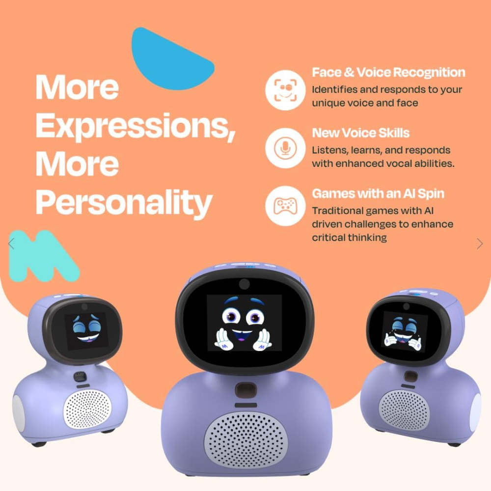 Miko Mini & Max : Robot AI éducatif pour enfants 5+