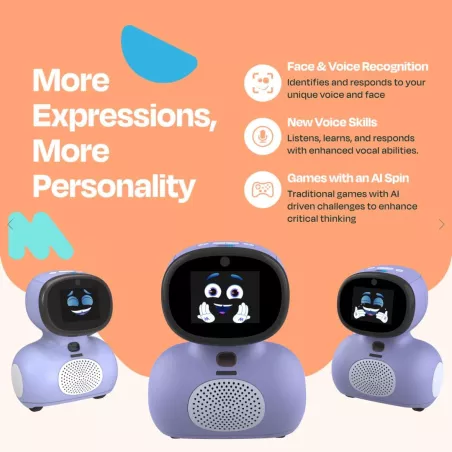 Miko Mini & Max : Robot AI éducatif pour enfants 5+
