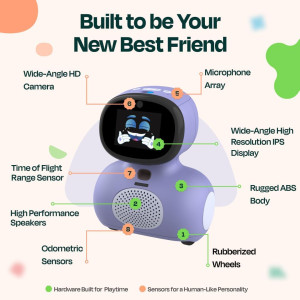 Miko Mini & Max : Robot AI éducatif pour enfants 5+