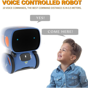98K Interactive Robot Toy for Kids - Voice Control, Singing & Dancing